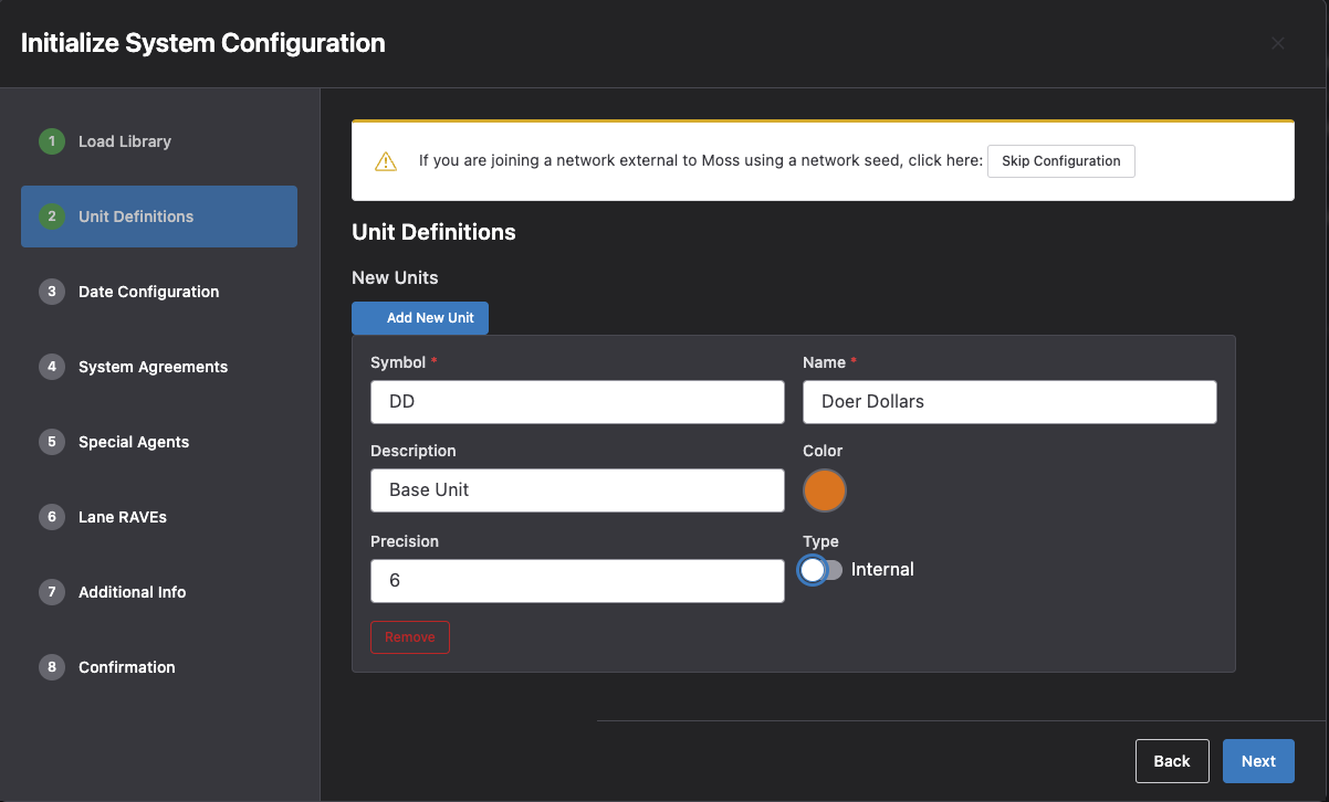 Tool Library on Moss